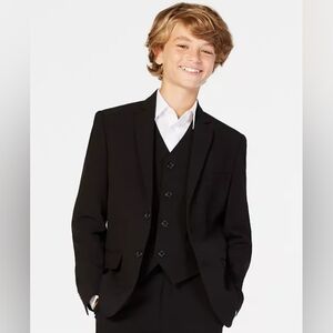 Calvin Klein Black Slim Fit Stretch Suit Jacket